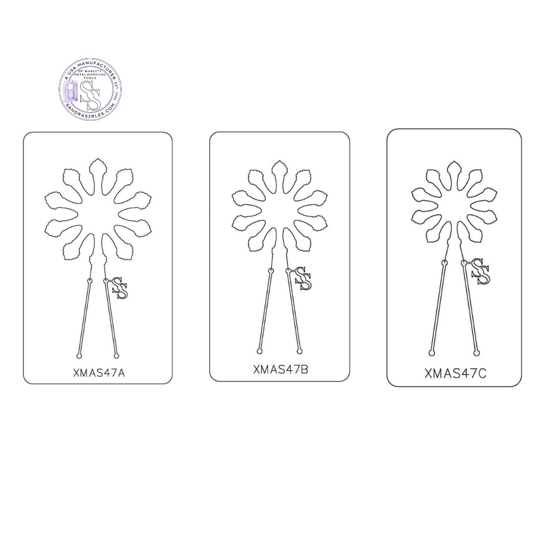 PANCAKE DIE XMAS47 SNOWFLAKE 3